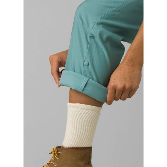 New NWT Womens 16 Short Gray Prana Pants Halle II Pockets UPF 50 Convertible SH - Picture 4 of 13